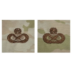 Air Force Embroidered Badge: Public Affairs: Master, embroidered on OCP