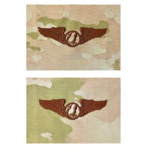 Air Force Embroidered Badge: Remotely Piloted Aircraft Sensor Operator, embroidered on OCP
