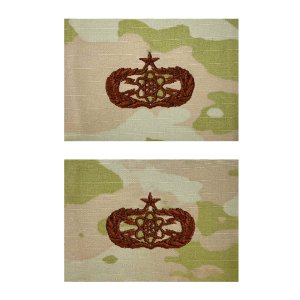 Air Force Embroidered Badge: Scientific Applications Specialist Senior, embroidered on OCP
