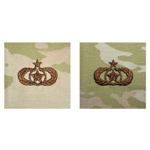 Air Force Embroidered Badge: Senior Safety, embroidered on OCP