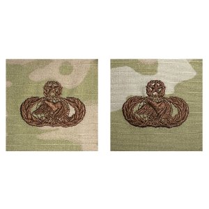 Air Force Embroidered Badge: Supply Fuels: Master, embroidered on OCP