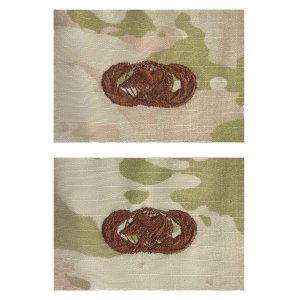 Air Force Embroidered Badge: Supply Fuels, OCP