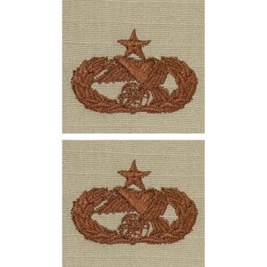 Air Force Embroidered Badge: Transportation: Senior, embroidered on OCP