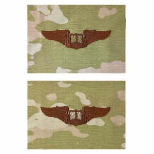 Air Force Embroidered Badge: Unmanned Aircraft Systems Basic, embroidered on OCP