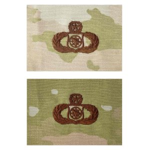 Air Force Embroidered Badge: Weapons Controller: Master, embroidered on OCP