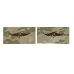 Air Force Embroidered Badge: Weather & Environmental Sciences, Basic OCP