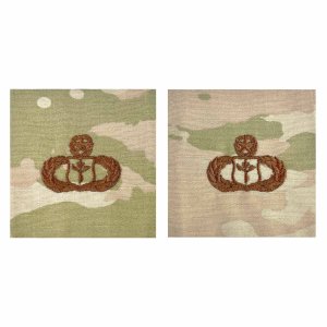 Air Force Embroidered Badge: Weather Operations Master, embroidered on OCP