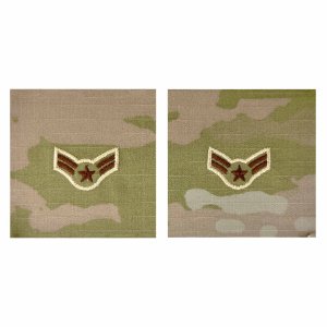 Air Force Embroidered Rank: Airman First Class, OCP Sew on
