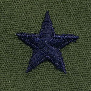 Air Force Embroidered Rank: Brigadier General, subdued fatigue