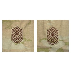 Air Force Embroidered Rank: Chief Master Sergeant of the, OCP Sew on