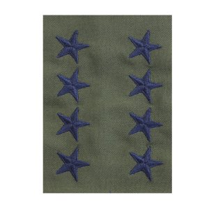Air Force Embroidered Rank: General, subdued fatigue