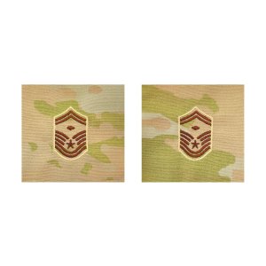 Air Force Embroidered Rank: Senior Master Sergeant with Diamond, OCP Sew on