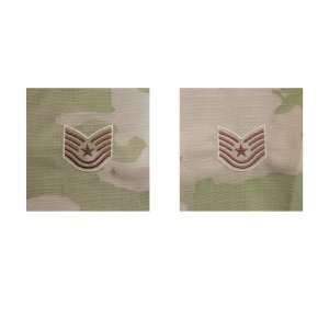 Air Force Embroidered Rank: Technical Sergeant, OCP Sew on