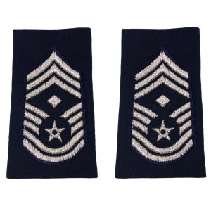 Air Force Epaulet: Chief Master Sergeant with diamond: Enlisted, small
