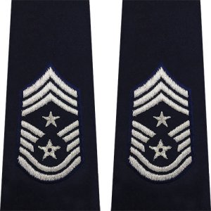 Air Force Epaulet: Command Chief Master Sergeant: Enlisted, large