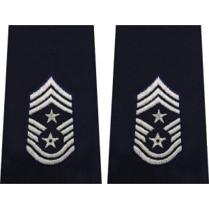 Air Force Epaulet: Command Chief Master Sergeant: Enlisted, small
