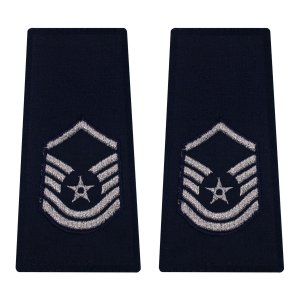 Air Force Epaulet: Master Sergeant: Enlisted, large