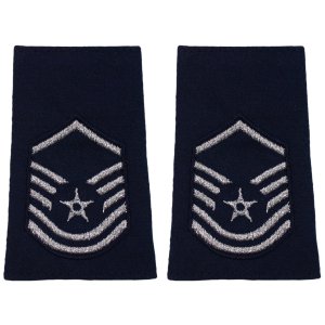 Air Force Epaulet: Master Sergeant: Enlisted, small