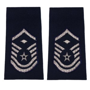 Air Force Epaulet: Master Sergeant with diamond: Enlisted, small