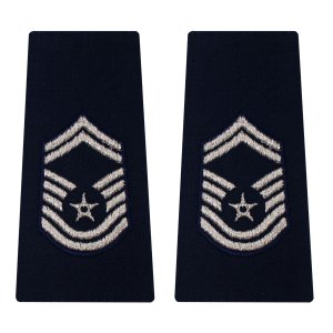 Air Force Epaulet: Senior Master Sergeant: Enlisted, large