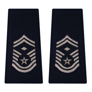 Air Force Epaulet: Senior Master Sergeant with diamond: Enlisted, large