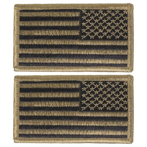 Air Force Flag Patch: United States of America, OCP Tactical Flag reversed with hook closure