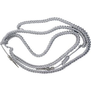 Air Force Honor Guard Dress Aiguillette: Officer, aluminum
