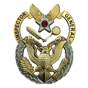 Air Force Identification Badge: Inspector General, miniature