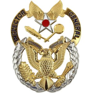 Air Force Identification Badge: Inspector General, Regulation Size