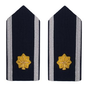 Air Force Mess Dress Shoulder Board: Major, female