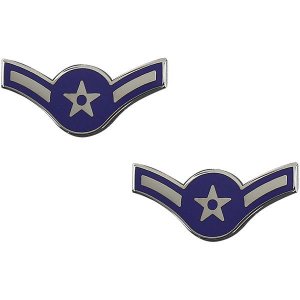 Air Force Metal Chevron: Airman