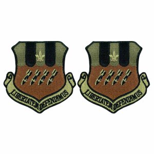 Air Force Patch: 2nd Bomb Wing, OCP with hook
