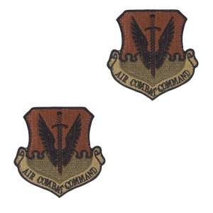 Air Force Patch: Air Combat Command, OCP with hook