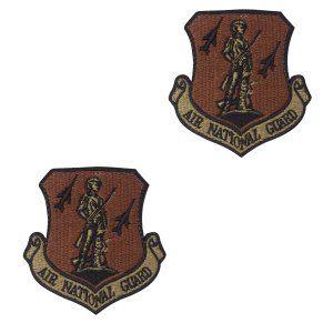 Air Force Patch: Air National Guard Command, OCP with hook