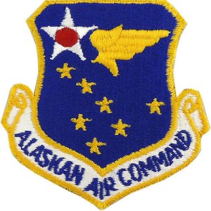 Air Force Patch: Alaskan Air Command, color