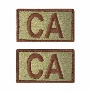 Air Force Patch: CA Letters, OCP with hook