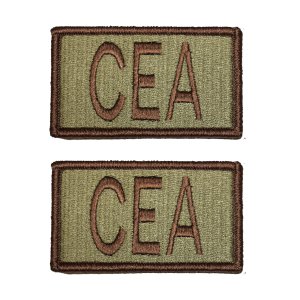 Air Force Patch: CEA Letters, OCP with hook