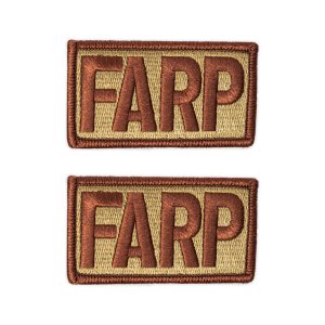 Air Force Patch: FARP Letters, OCP with hook