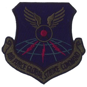 Air Force Patch: Global Strike Command, subdued