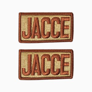 Air Force Patch: JACCE Letters, OCP with hook