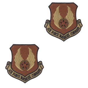 Air Force Patch: Material Command, OCP with hook