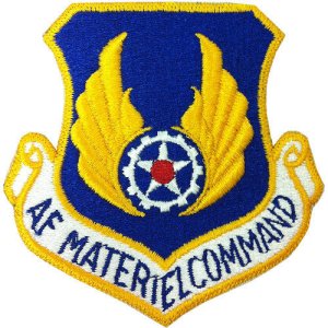 Air Force Patch: Materiel Command, color