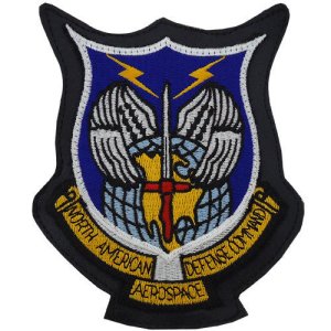 Air Force Patch: North American Aerospace Defense Command, leather