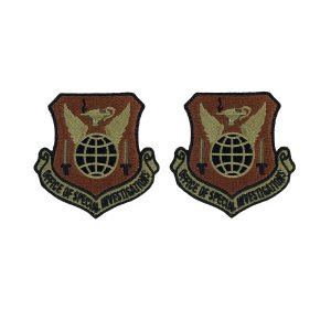 Air Force Patch: Office of Special Investigations, OCP with hook
