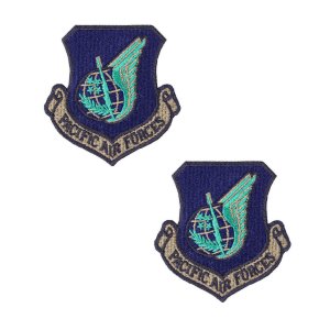 Air Force Patch: Pacific, subdued, non returnable