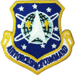 Air Force Patch: Space Command, color