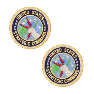 Air Force Patch: Strategic Command, color no hook