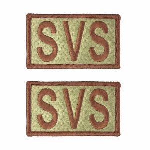 Air Force Patch: SVS Letters, OCP with hook