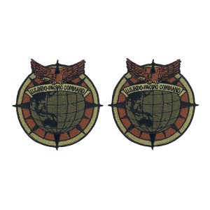 Air Force Patch: US INDO-Pacific Command, OCP with hook