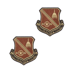 Air Force Patch: USAF District of Washington, OCP with hook